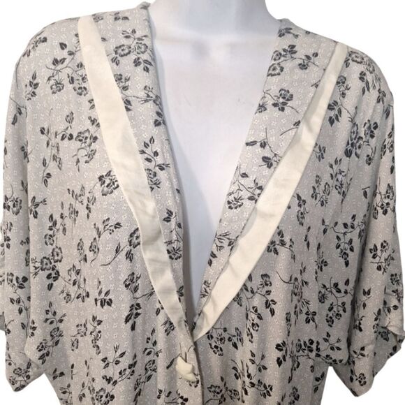 Janice McCarty 40's style vitage retro floral print dress size S - Picture 4 of 10